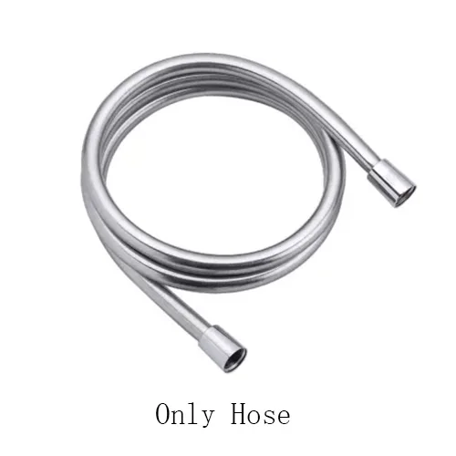 shower hose sliver Xiaomi Mijia Dabai Diiib, 3 режима, ручная насадка для душа, набор, 360 градусов, 120 мм, 53 отверстия для воды с ПВХ, мощный массажный Душ - Цвет: shower hose sliver