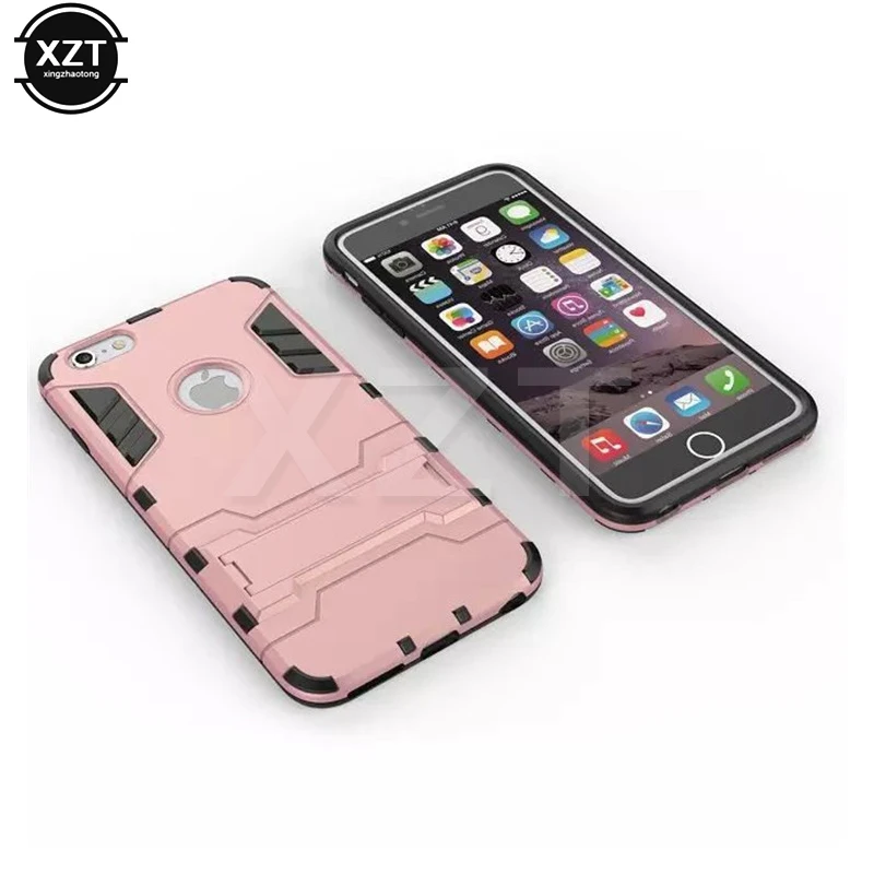Роскошный чехол для телефона iPhone 6 / 6s plus x прочный классный противоударный