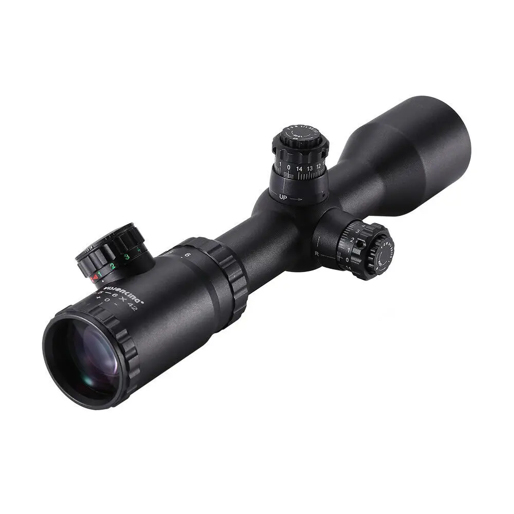 Visionking 1,5-6x42 прицел Mil-Dot 30 мм IR охотничьи прицелы тактический военный прицел Прицелы