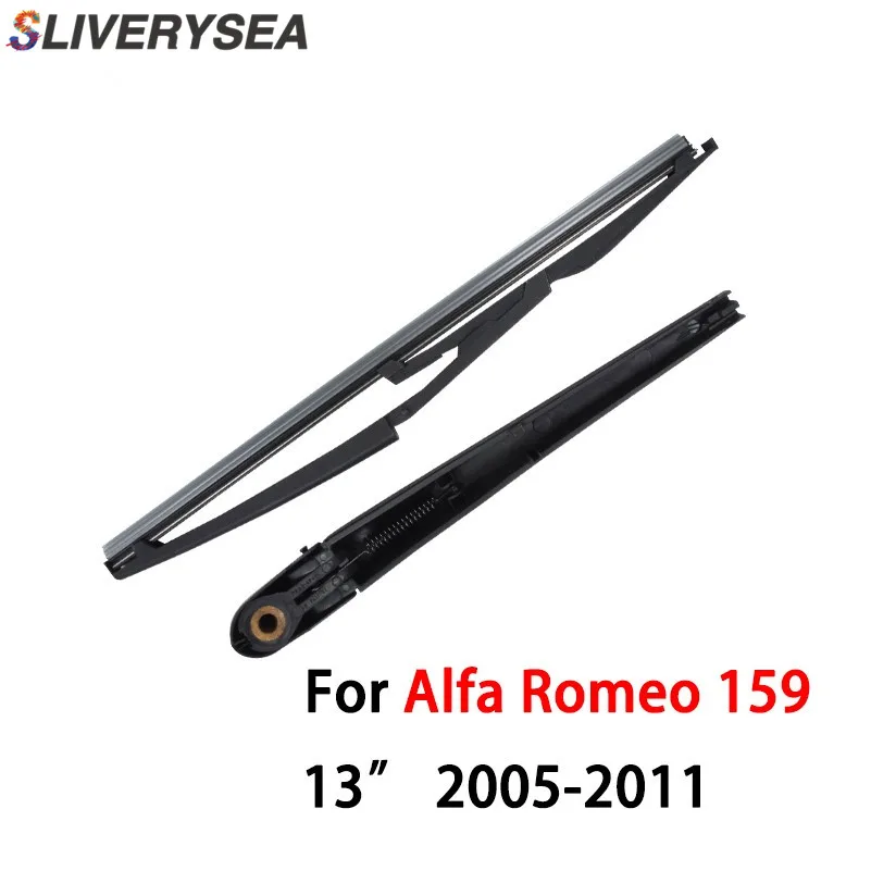 SLIVERYSEA Задняя щетка стеклоочистителя и рычаг для Alfa Romeo 159 2005 2011 5 дверный вагон 13
