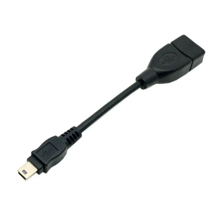 10 см USB 2 0 Мини 5Pin OTG кабель B Type папа к Женский Хост для сотового телефона GPS