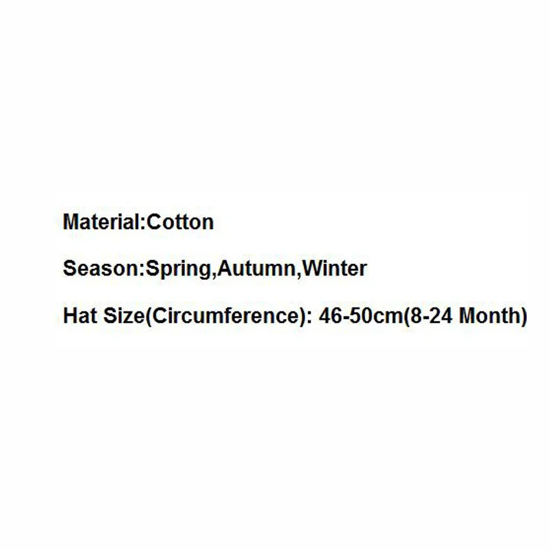 Unisex baby Cap 8-24 month Old Fashion Baby Knitted Warm Cotton Toddler Kids Girl Boy Print H Hats GH181 | Детская одежда и обувь