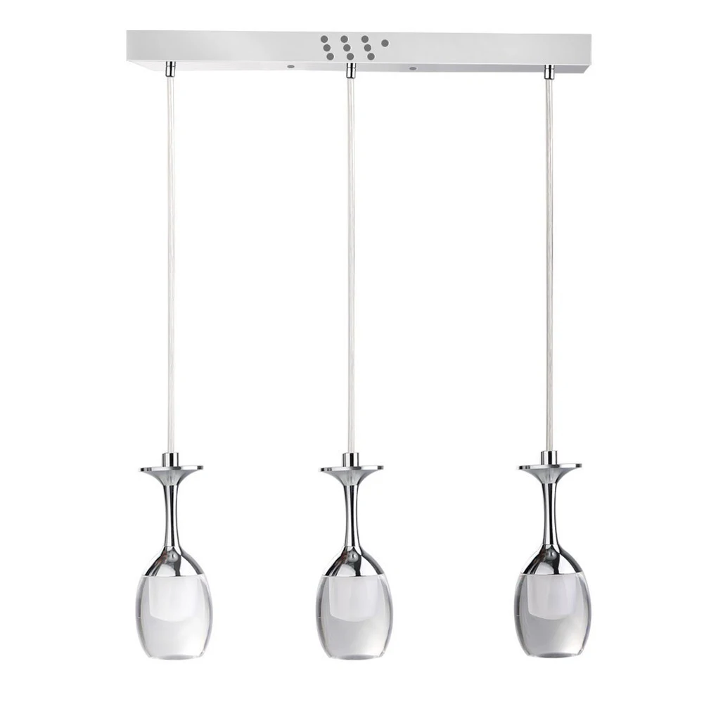 Высокое качество художественный Декор винный стеклянный оттенок светодиодный