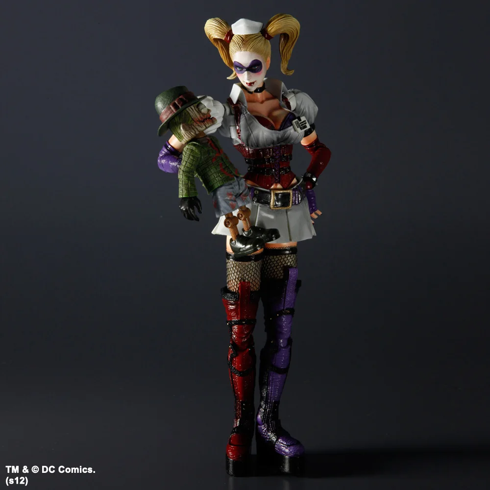 PLAY ARTS SQUARE IX PA Arkham Knight Harley Quinn Haley 28 см коллекционная фигурка высокое качество