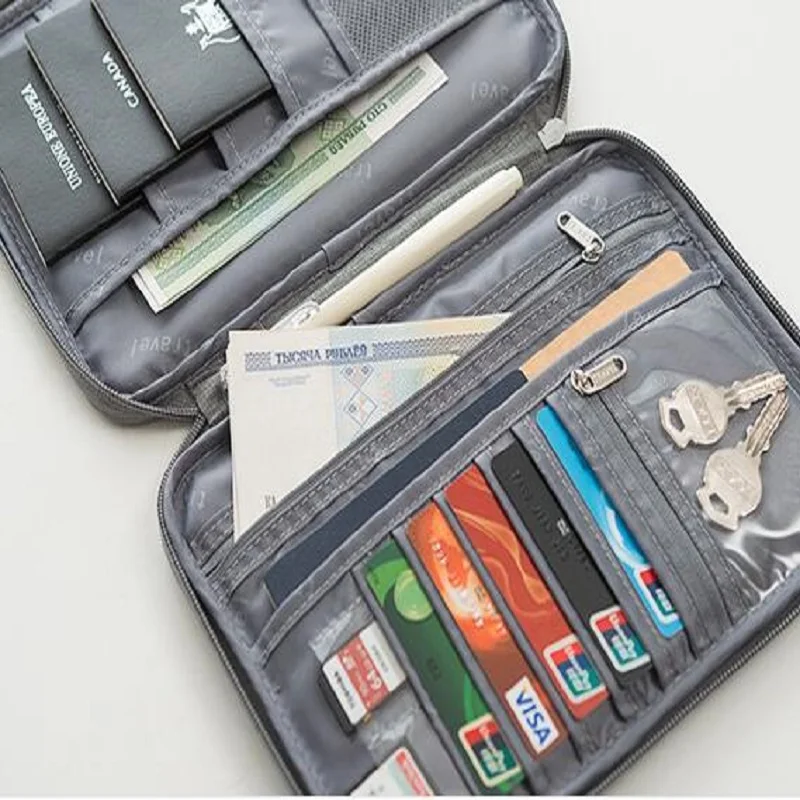 

Travel Passport Package Overseas Travel Document Bag Waterproof and Dustproof Portable Card Pack New Personality