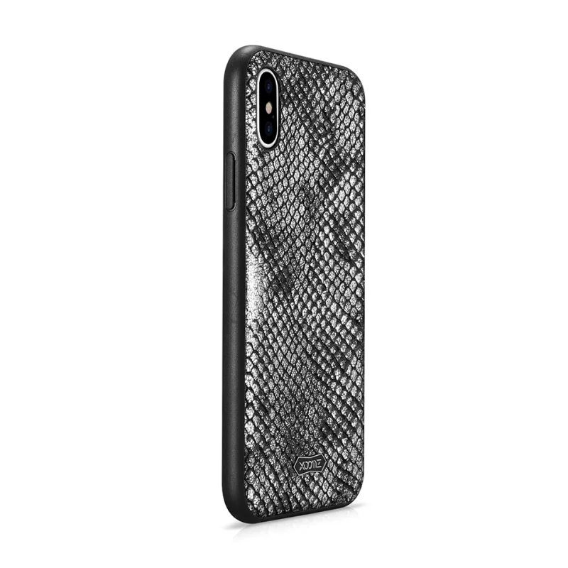 Xoomz для Apple IPhone х чехол змеиная кожа искусственная с покрытием ТПУ мобильный iPhone x