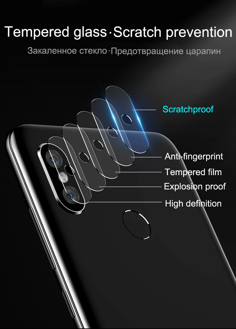 Стекло для камеры 10 шт./лот Redmi K20 Pro Note 7 защитная стеклянная пленка на заднюю линзу