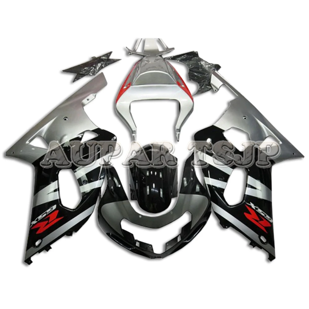 

Full Red Decals Silver Black Fairing Kit For Suzuki GSXR600 2000 2001 2002 2003 GSXR750 00-03 ABS Injection Molding Plastic Hull