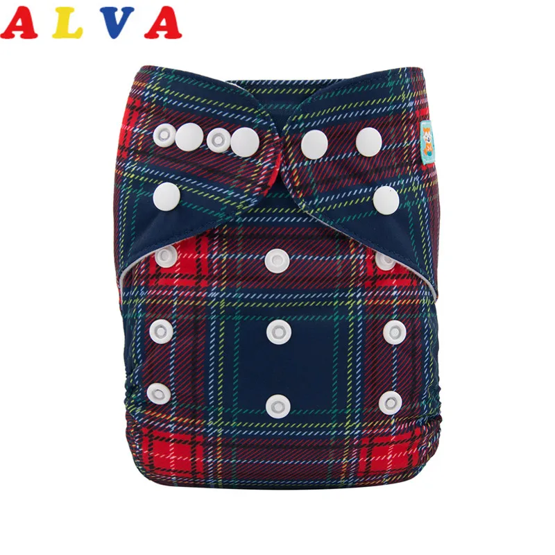 Alvababy новый принт! Экологичный Карманный подгузник многоразовый детский С 1