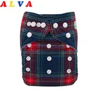 Alvababy новый принт! Экологичный Карманный подгузник, многоразовый детский подгузник С 1 вставкой из микрофибры