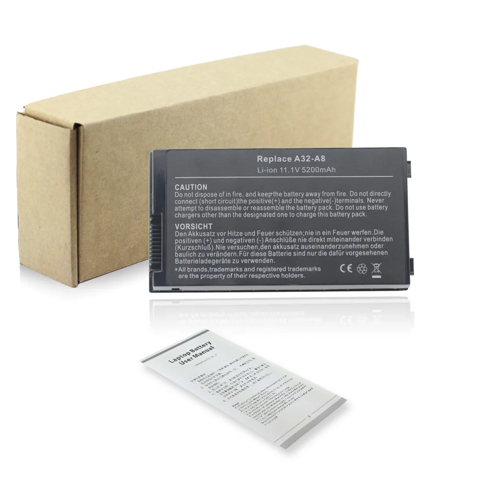 Аккумулятор для ноутбука Asus A32-A8 N81 F8SV X81S F8V A8J A8E X83V Z99 70-NF51B1000 90-NF51B1000 90-NF51B1000Y |