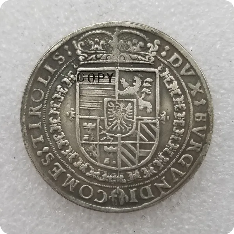 1564-1595 Австрия 1 Taler - Ferdinand II hall фотография | Дом и сад