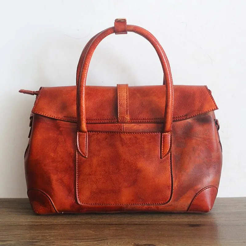 Винтажные женские сумки из натуральной кожи дамские сумочки от известного