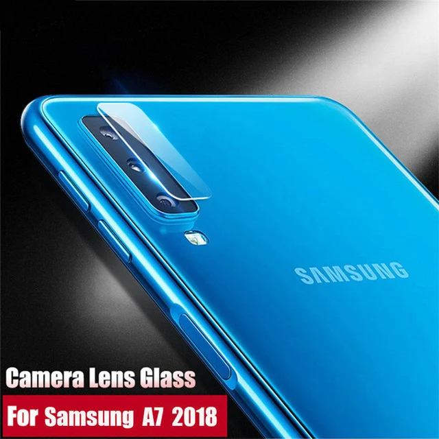 Защитная пленка для объектива камеры закаленное стекло Samsung Galaxy A7 A9 2018 A9S A6S J4 J6 Plus