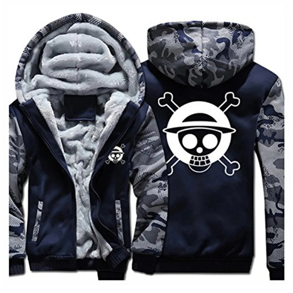 Аниме цельные толстовки Trafalgar Law Q толстовка на молнии Повседневная куртка