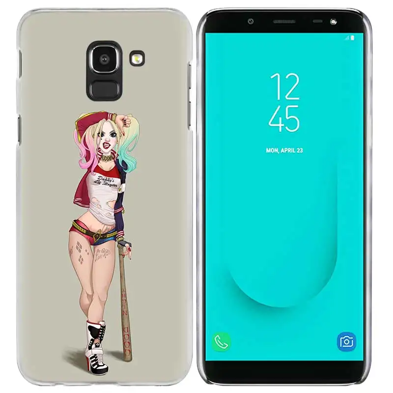 09 Жесткий пластиковый чехол-накладка для samsung Galaxy J2 J3 J4 J5 J6 J7 J8 Prime Plus Harley Quinn Suicide Squad Shell - Цвет: 09