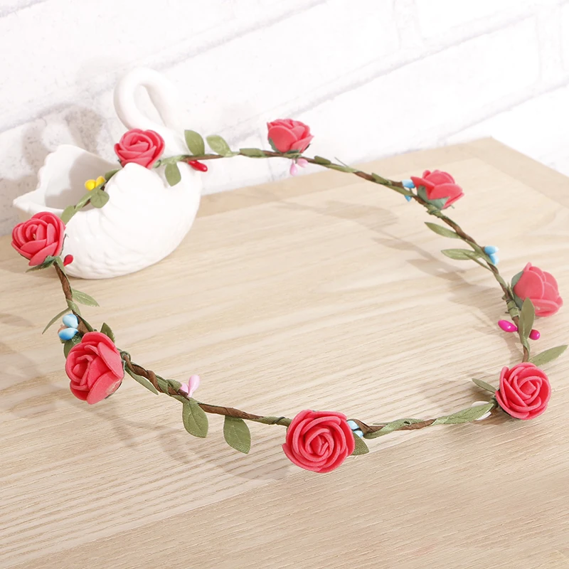 Цветочный венок для волос на голову свадебной вечеринки девочек|headband silver|headbands
