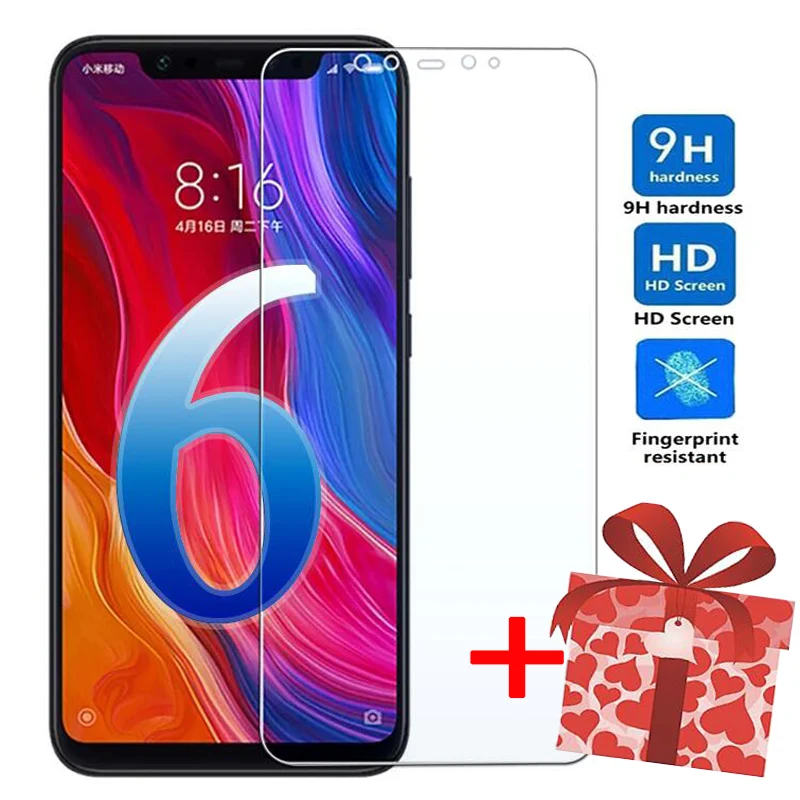 Закаленное стекло для Xiaomi Mix s2 6x A1 5X Защитная пленка экрана redmi 6 Note Pro 6A Mi A2