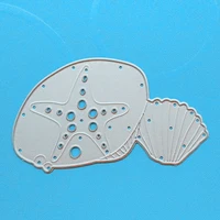 ylcd1029 shell metal cutting dies for scrapbooking stencils diy album cards decoration embossing folder die cuts template tools