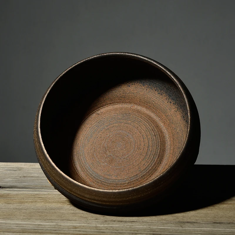 Zen японский стиль винтаж грубая керамика чай мойка винтажный чайный набор кунг-фу