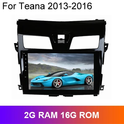 Teana 2013 2G 16G SINOSMART 4/8 ядро Процессор, 2G Оперативная память 9 дюймов Android 8,1 автомобиля gps навигации аудио для Nissan Sylphy 2012 /Teana/Altima 2013 - Цвет: Teana 2013 2G 16G