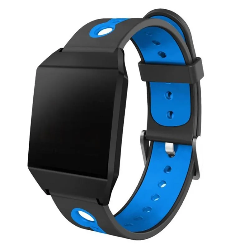Синий Lsmartlife W1S Водонепроницаемый умный браслет, браслет, монитор сердечного ритма, спортивный фитнес-трекер, умный Браслет для IOS/Android - Цвет: Синий
