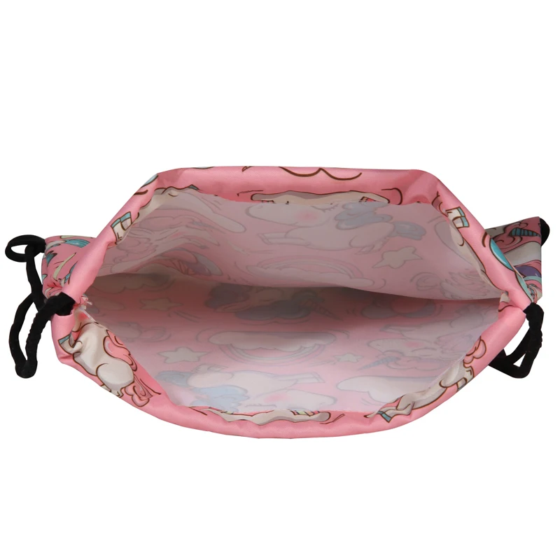 Jom Tokoy модная сумка на шнурке с 3D принтом Единорог Mochila Feminina рюкзак на шнурке Женский Повседневный Рюкзак для девочек