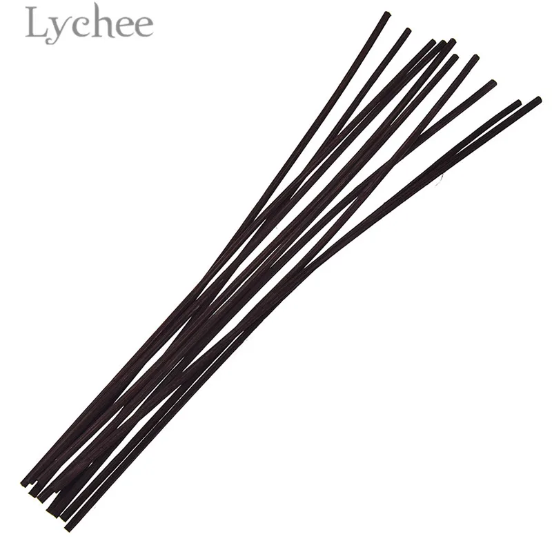 Lychee 10 шт. коричневый ротанговый Рид ароматизатор Ароматический диффузор сменная