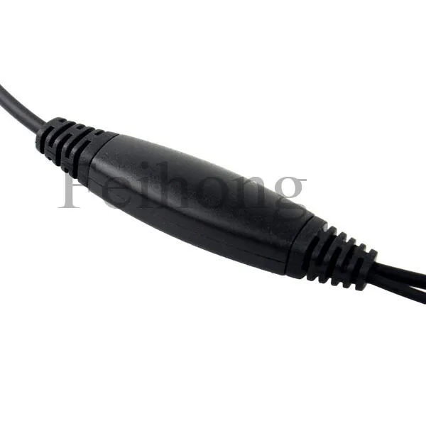 Пальчиковый PTT горловой микрофон Акустическая трубка наушник для SEPURA STP8000