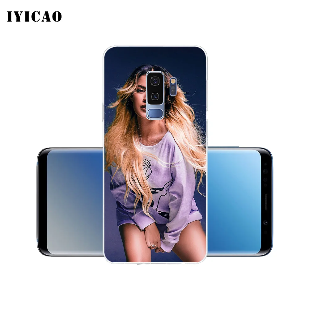 IYICAO Latin singer Karol G Soft Silicone Phone Case for Samsung Galaxy S10e S10 S9 S8 Plus S7 Edge TPU Cover | Мобильные телефоны