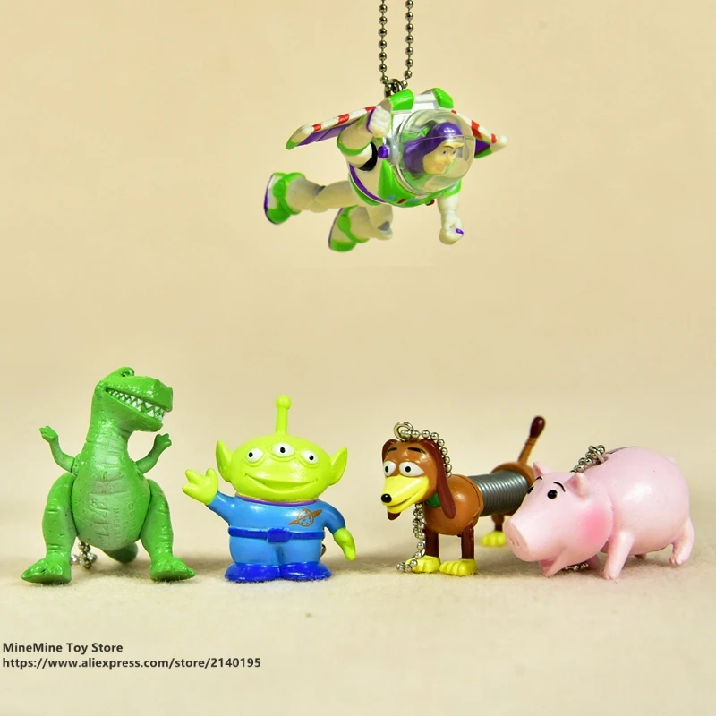 Disney Toy Story 3 Базз Лайтер Вуди Джесси 3-6 см Q версия ПВХ фигурки куклы детские игрушки