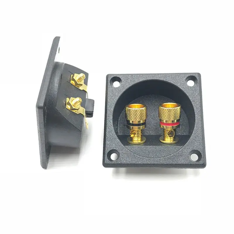 Двусторонняя Клеммная колодка для колонок DIY домашняя автомобильная