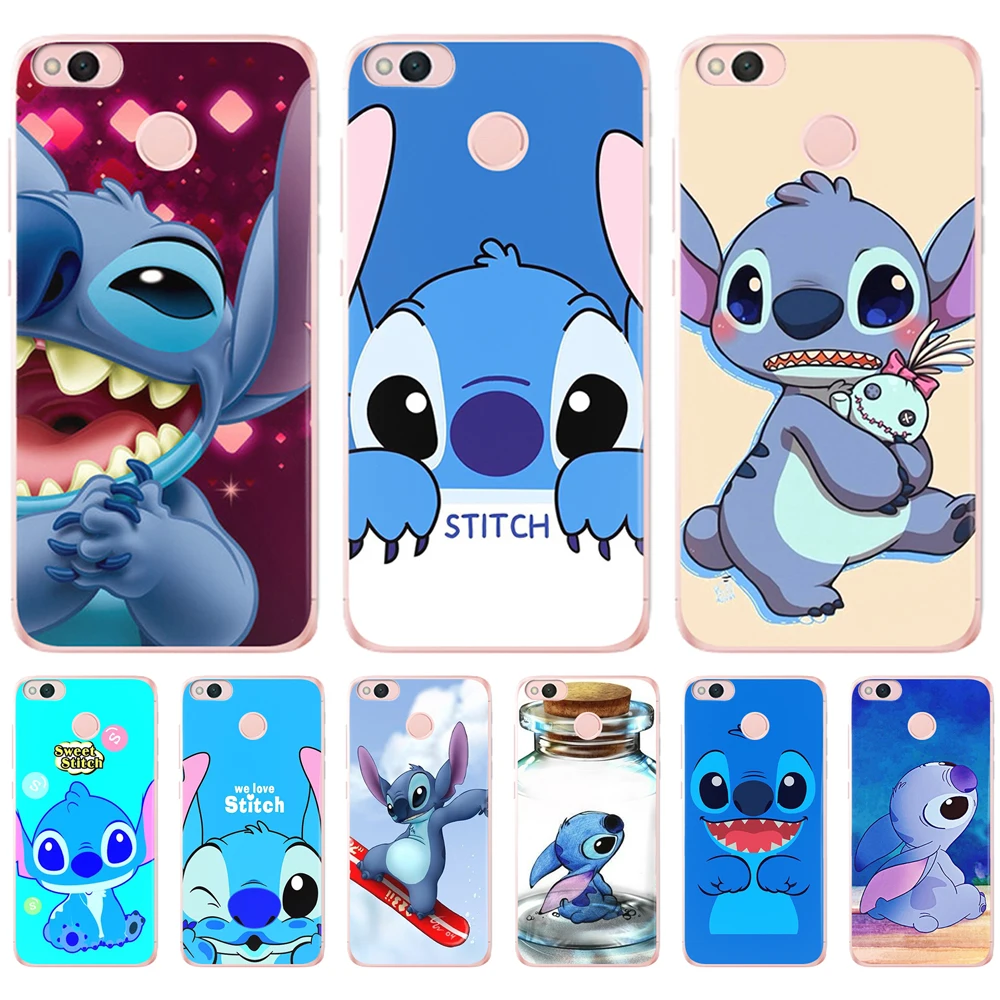 Чехол с рисунком для мобильного телефона Xiaom Redmi 4 4x pro 4A 5A 5 6 7 Plus Note 3 Prime 6A Stitch -