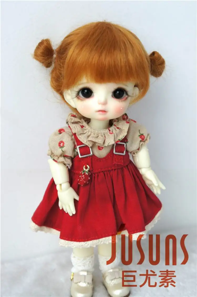 JD415 1/8 1/6 1/4 милые два пони BJD mahair парики Размер 5 6 дюймов 7 8 кукла модные аксессуары
