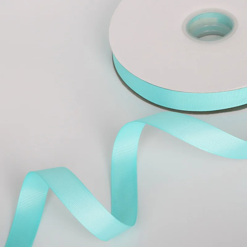 5 ярдов/партия 7 мм 10 15 20 25 38 однотонная Grosgrain лента украшение для свадьбы вечеринки