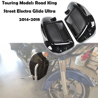 kemimoto for road king street glide electra glide ultra classic lower vented leg fairing glove box 2014 2018
