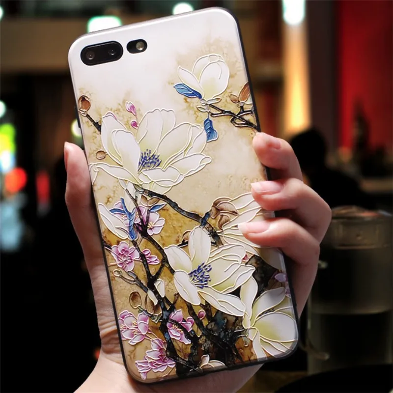 Модный цветочный чехол для телефона iphone 6 6s Puls 7 8 Plus 5 5S X XS XR Femal летний Мягкий