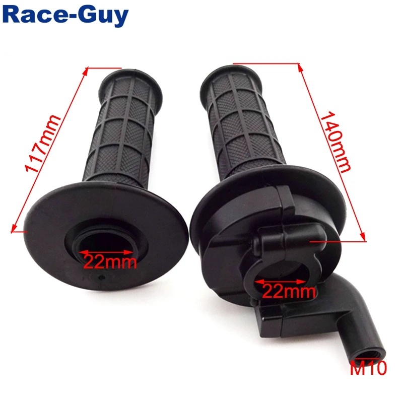 7/8 ''Твист ручки дроссельной заслонки для дудлебаг Racer 97cc DB30 MB165 MB200 5.5HP 196cc 200cc