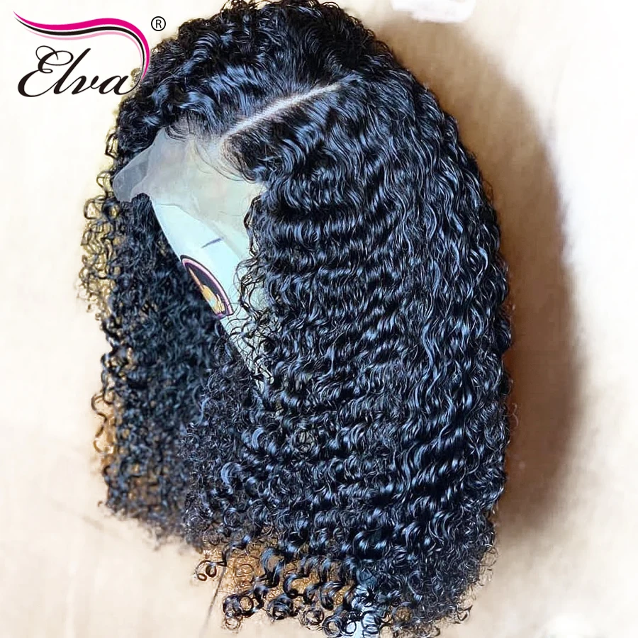 

Вьющийся 360 фронтальный парик на сетке для женщин, короткие бразильские неповрежденные человеческие волосы, предварительно закрепленные в...