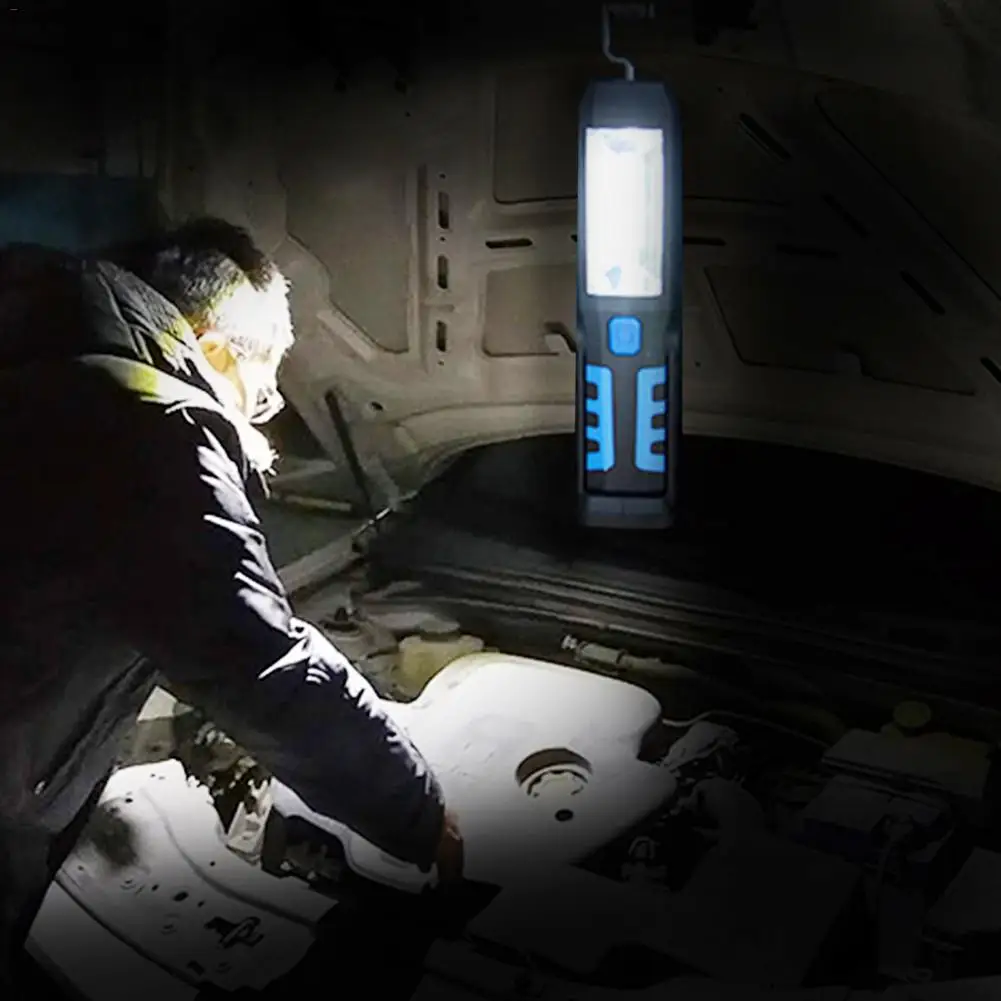 Автомобильный ремонт светодиодный рабочий свет USB Перезаряжаемый фонарик Магнитный аварийный светодиодный фонарь вспышка портативный фонарь для Авто ремонта