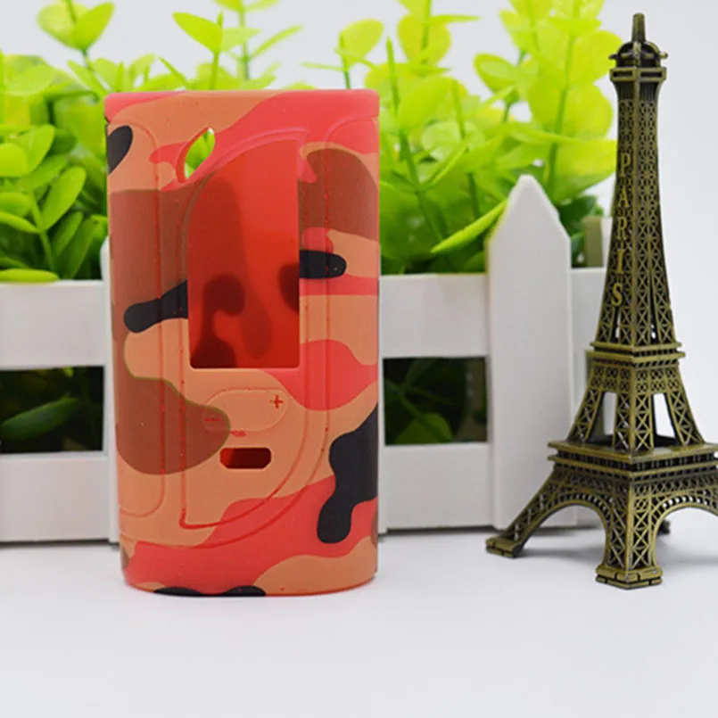 Eleaf iKonn 220 силиконовый чехол для кожи и силикона, чехол/обертка/Обложка для Eleaf iKonn 220W коробка мод в воде наклейка поверхность - Цвет: red army