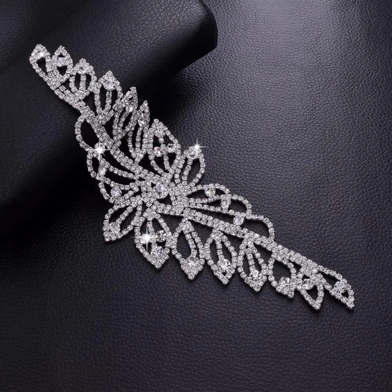 Сделай Сам шитье на хрустальном стекле горный Хрусталь патчи обрезки Birdal лента