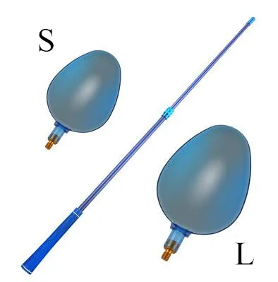 Fishing Bait Throwing Spoons Nesting Device Retractable Can Head Fish Bait Casting Scoop Long Throw Fixed Point Fishing Gear - Цвет: 6