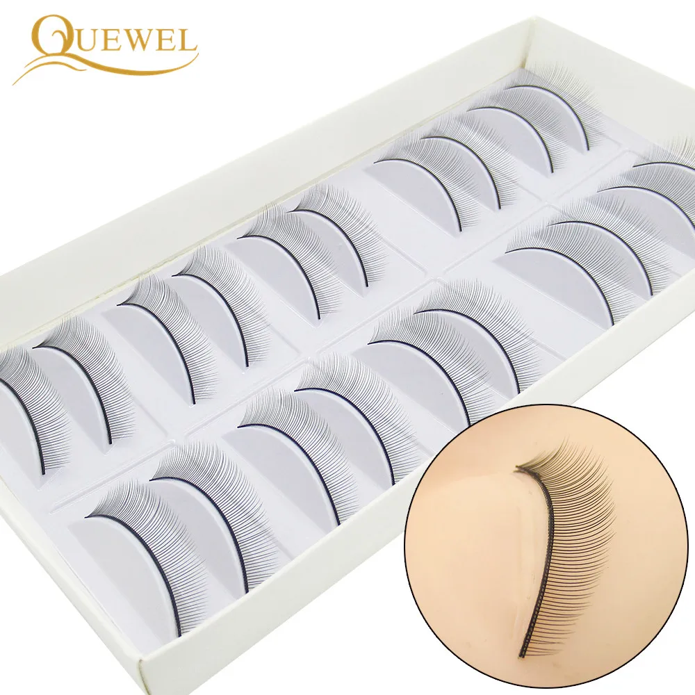 Individual False Eyelashe Natural Training Lashes Practicing Teaching Handmade for Eyelash Extension Makeup Tool | Красота и здоровье