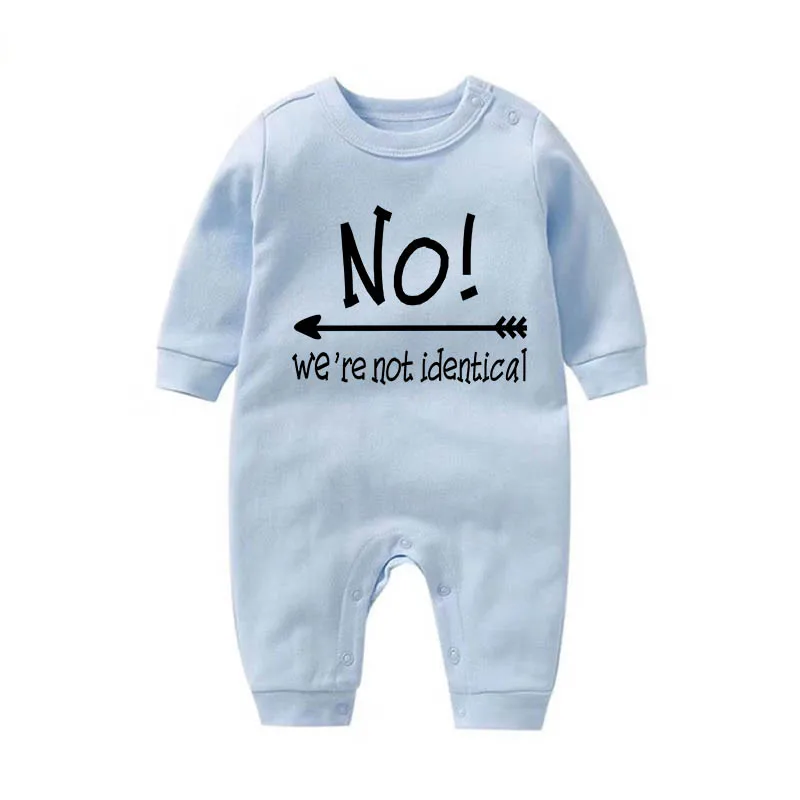 Забавный Детский боди Culbutomind унисекс подарок для ребенка YES NO Baby Shower синяя и