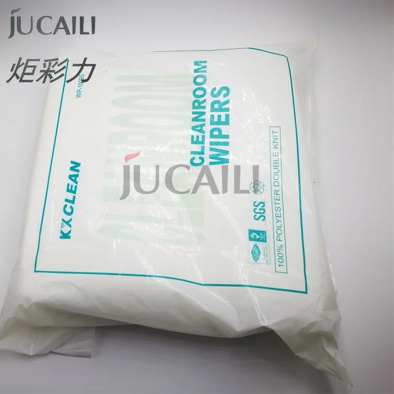 Jucaili 150 шт./партия чернильная печатающая головка стеклянный экран монитор принтер Чистящая комната дворники Чистая комната салфетка для окружающей среды 6X6/9X9