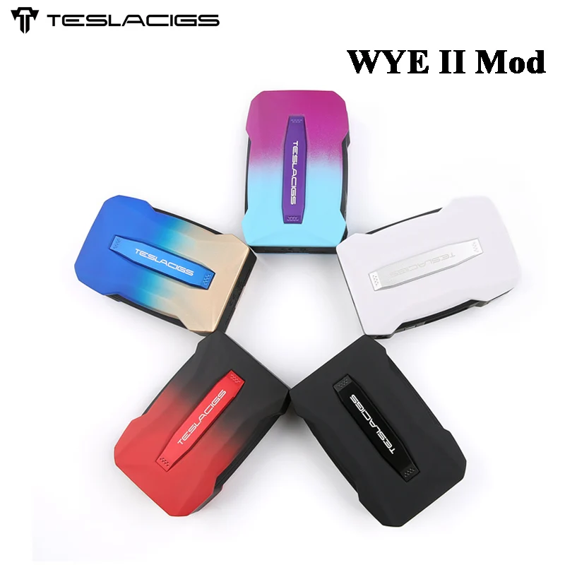 Оригинальный Tesla WYE II 215 Вт Teslacigs бокс мод Vape электронная сигарета испаритель