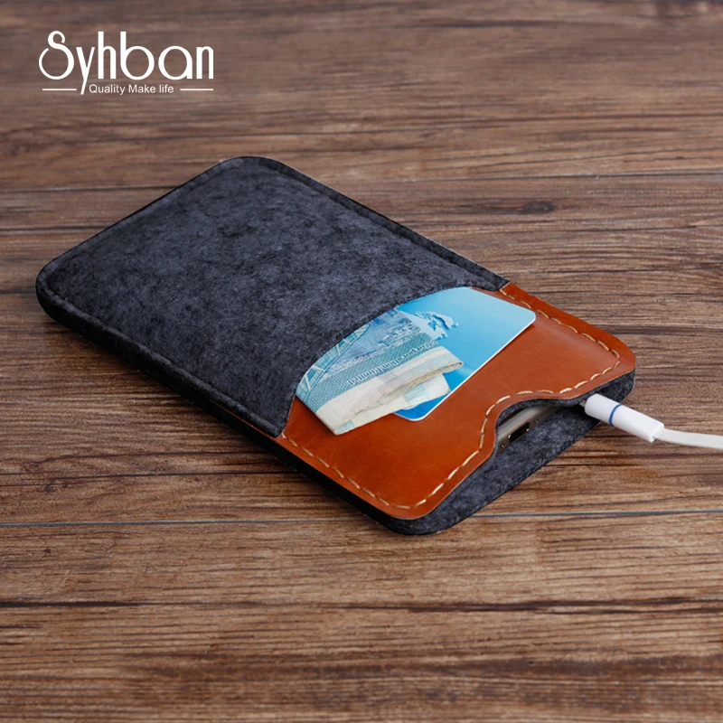 SYHBAN это 5S 5C SE более грязестойкая сумка для iPhone X 7 6 Plus чехол-кошелек-100% шерсть