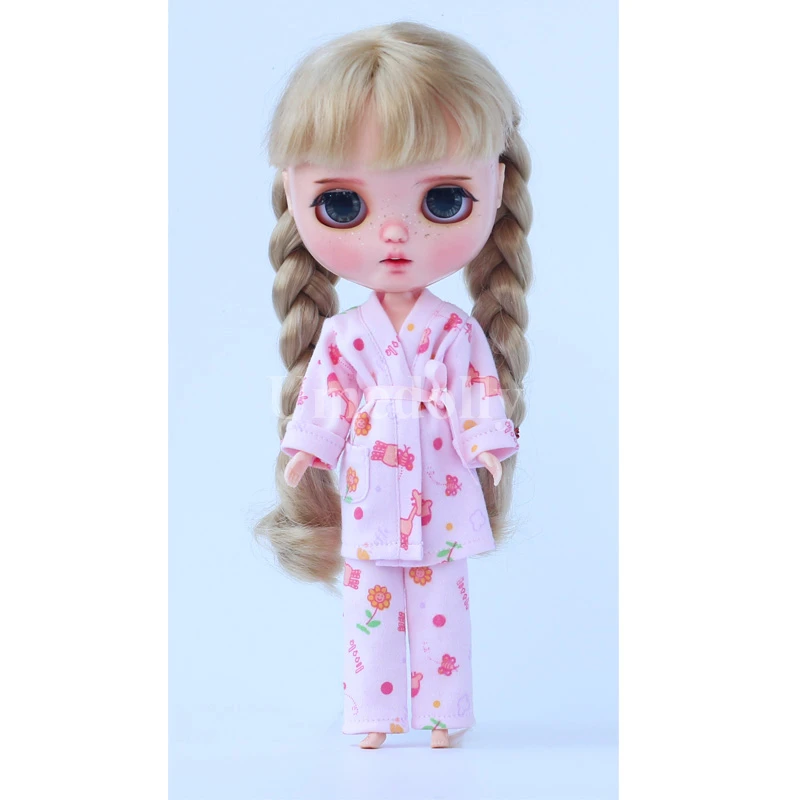 1 комплект ночная рубашка для кукол блайз пижама Licca Holala Medium Blyth Ixdoll 1/6BJD OB11
