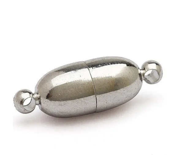 

Free Shipping Wholesale Jewelry DIY 50pcs 19*6mm Oval Metal Bracelet Necklace Magnetic Clasp,Fashion Jewelry Clasps